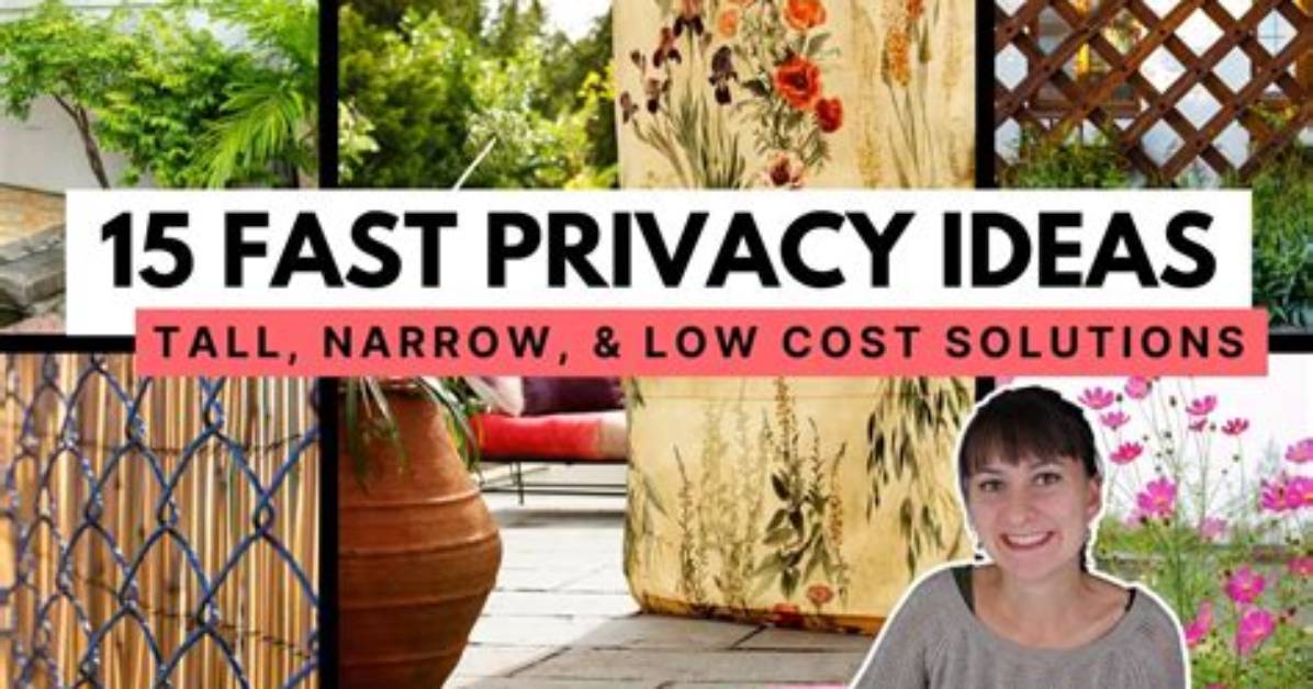 How to Add Privacy to A