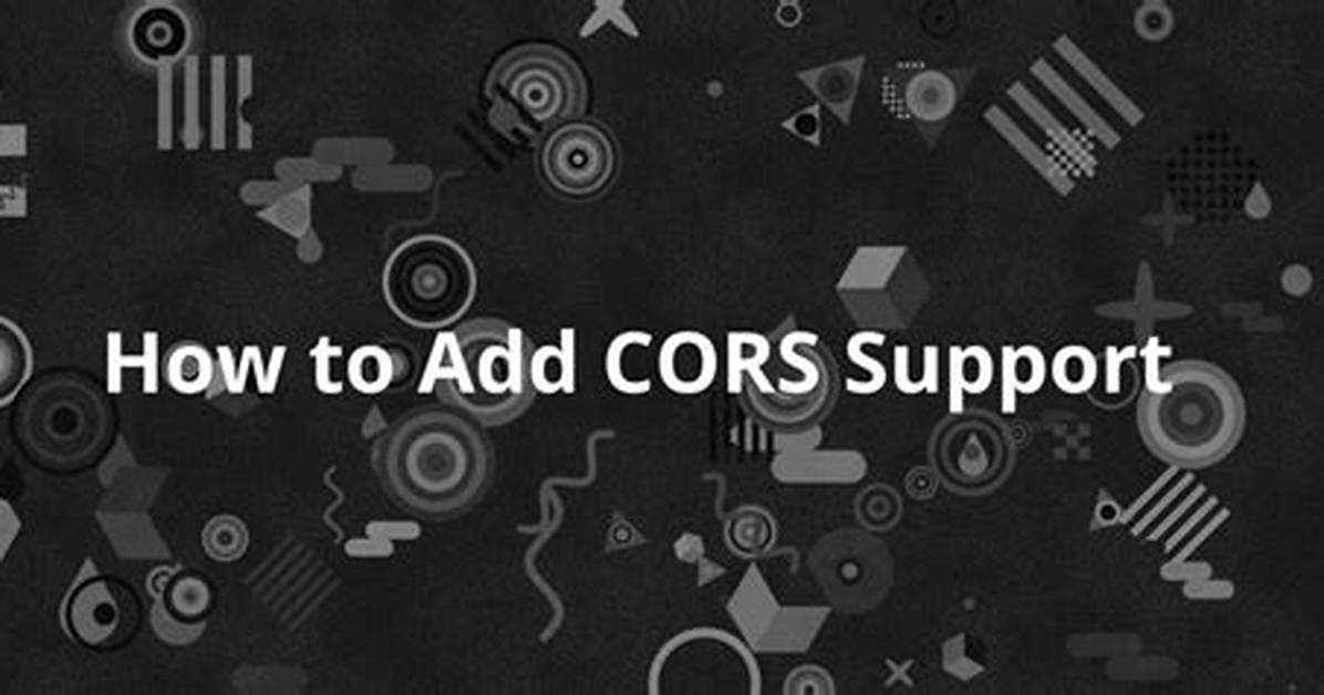 How to Add Support to A