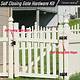 How to Adjust a Self-Closing Fence Hinge for a Gate