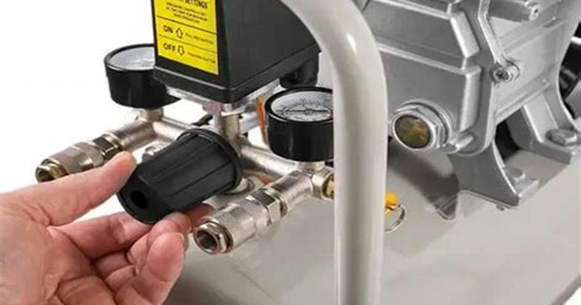How to Adjust the Psi on a Husky Pressure