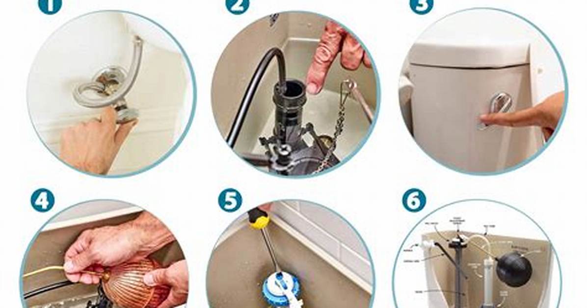 How to Adjust Toilet Water