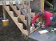 How to Anchor Wood Stairs to Concrete
