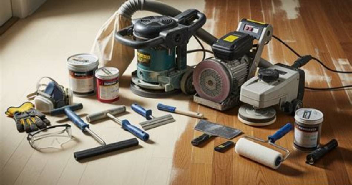 How to Apply Stain Between Floorboards on A