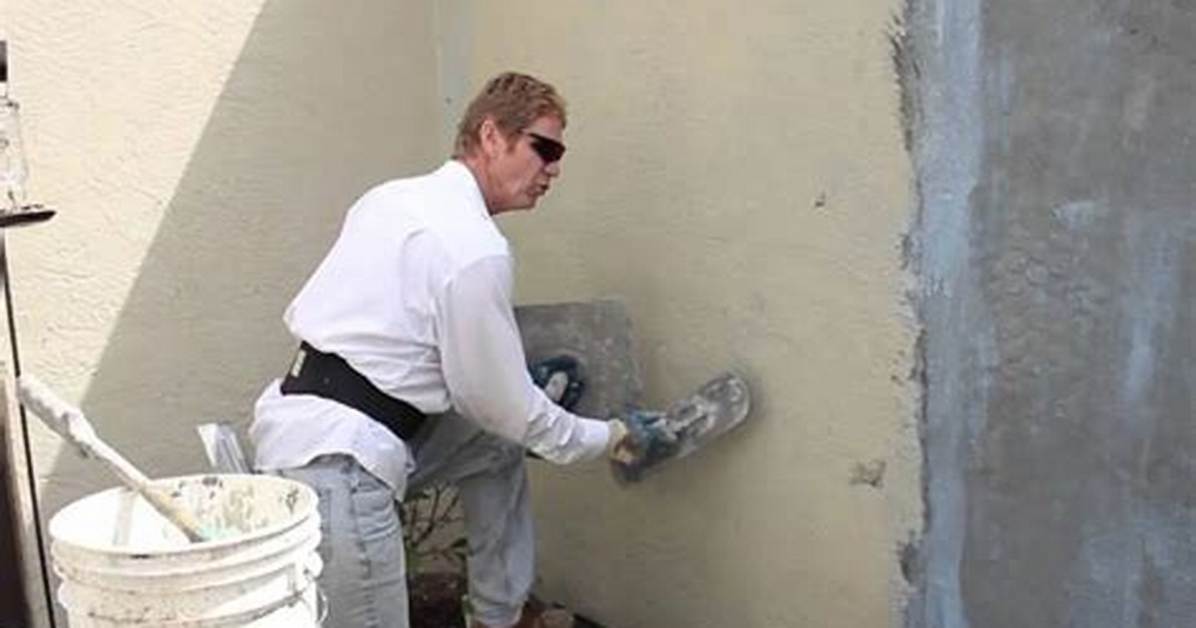 How to Apply Stucco over Old