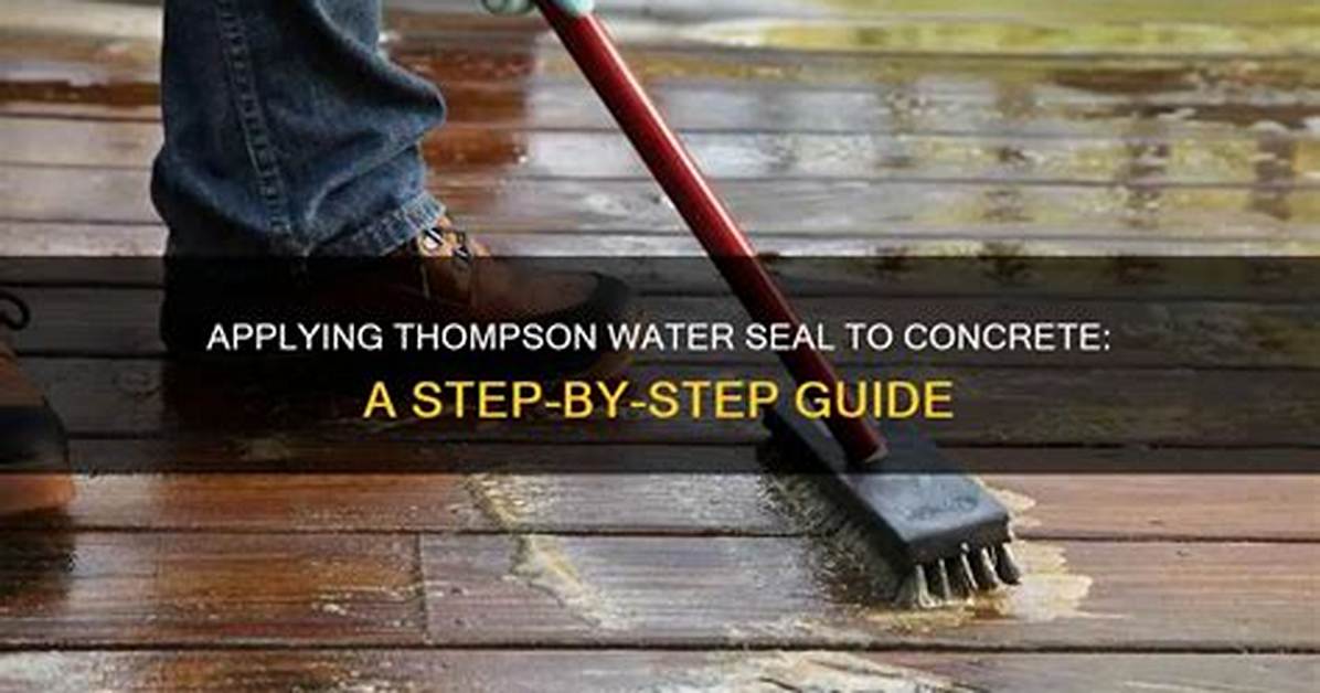 How to Apply Water Seal to a Wooden