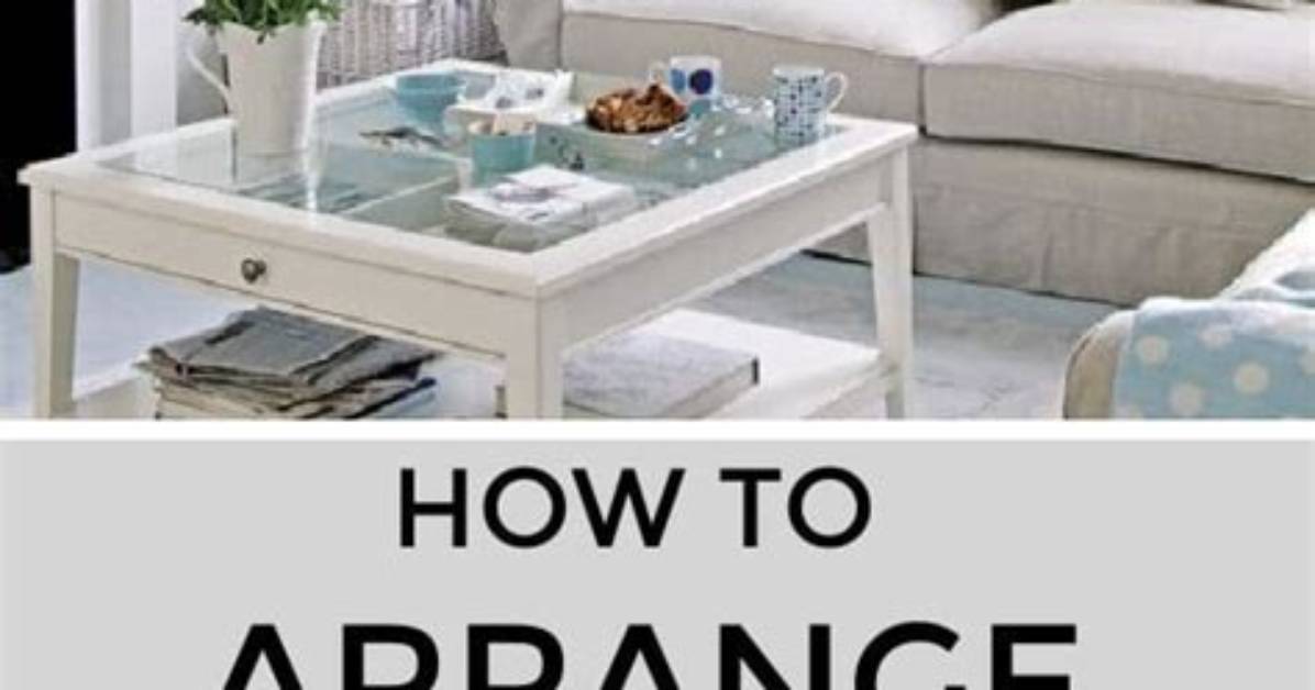 How to Arrange Furniture in a Small Home