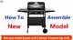 How to Assemble a Propane Bbq