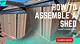 How to Assemble Metal Sheds