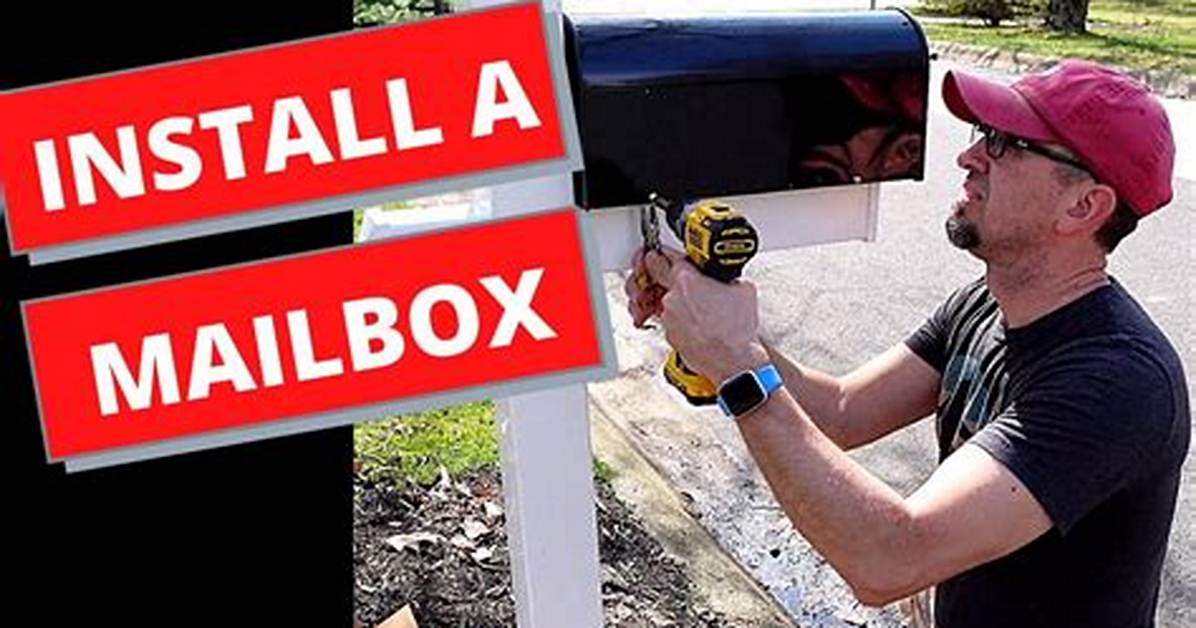 How to Attach a Mailbox to a Porch