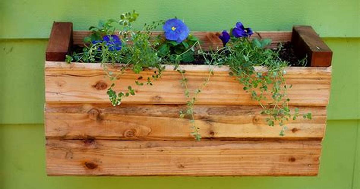 How to Attach Flower Boxes to a Home with Vinyl Siding