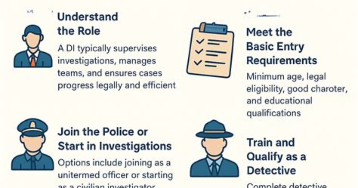 How to Become a Detective In
