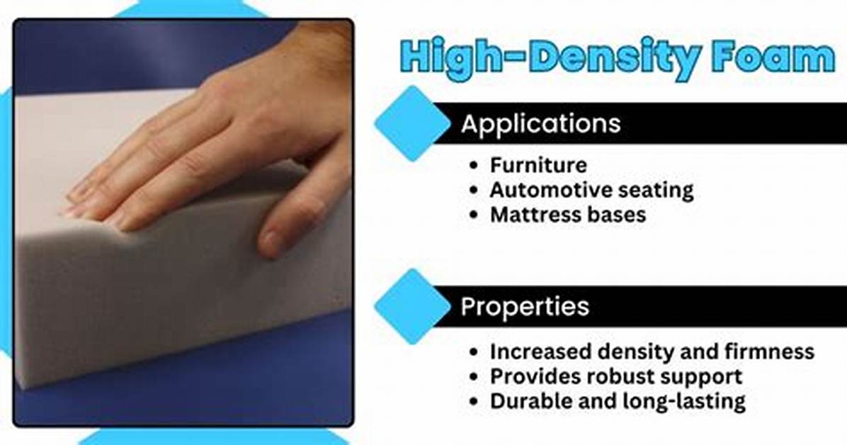 How to Bend High Density Foam