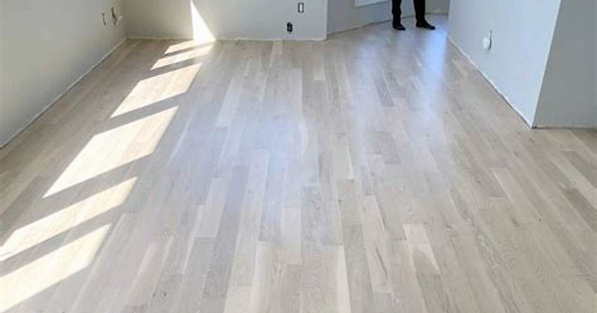 How to Bleach a White Oak Floor