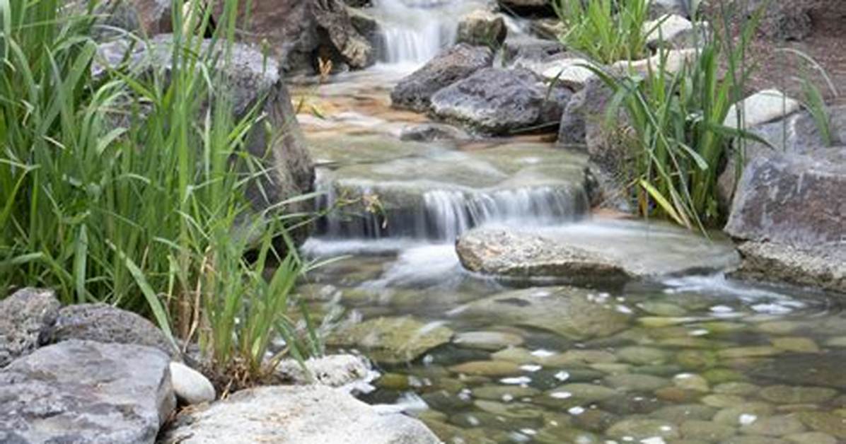 How to Build a Brook or Stream