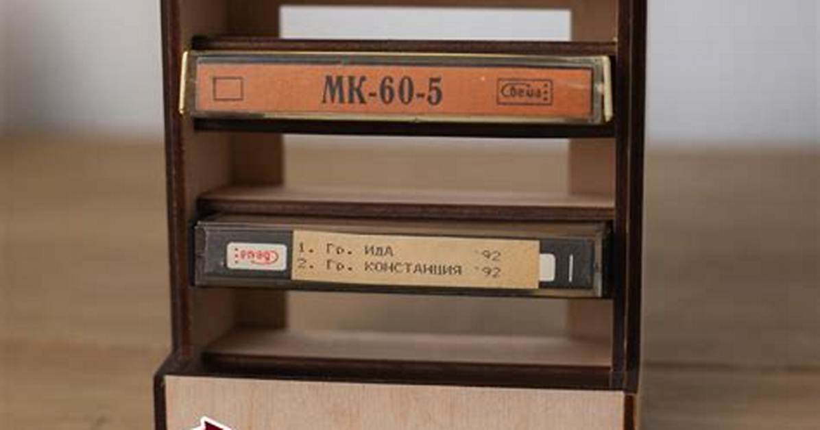 How to Build a Cassette Holder
