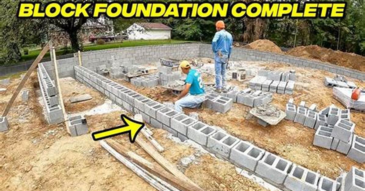 How to Build a Concrete Block