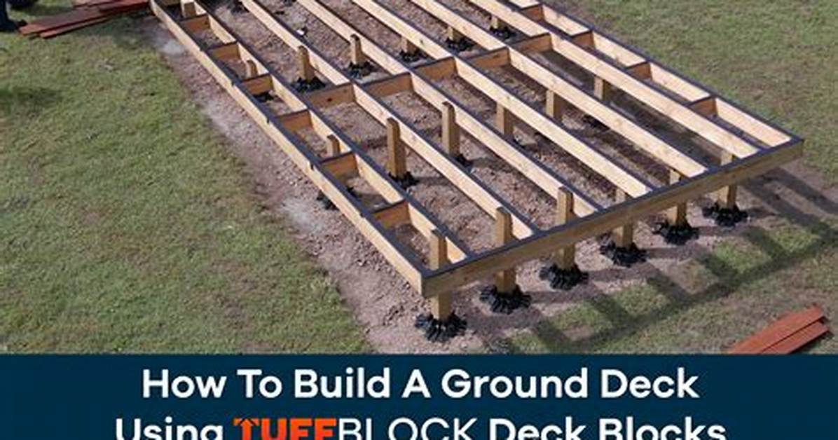 How to Build a Deck Using