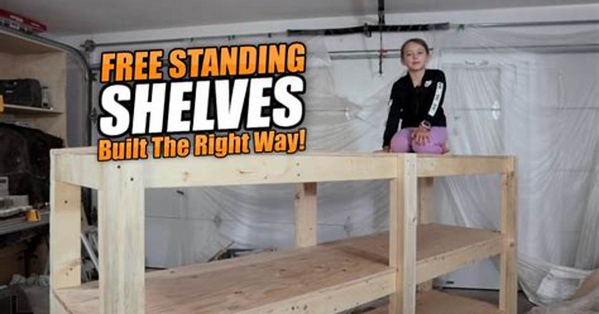 How to Build a Freestanding Shelf