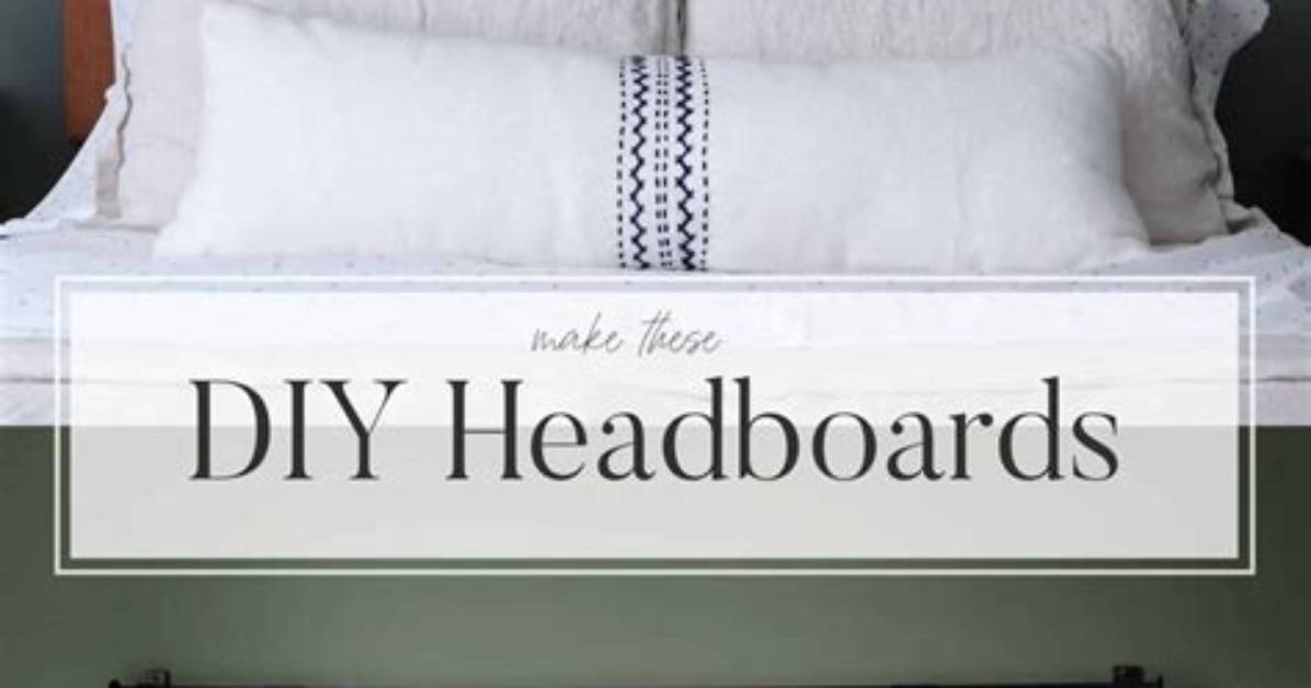 How to Build a Headboard With