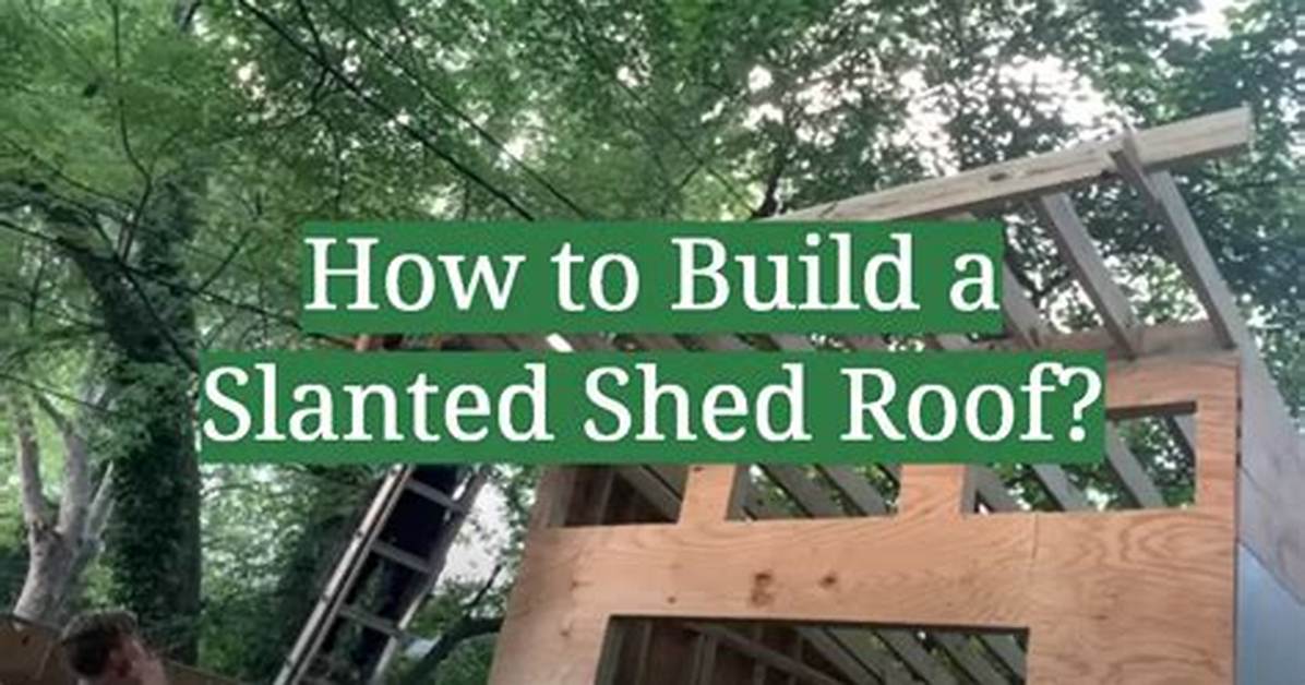 How to Build a Slanted Head