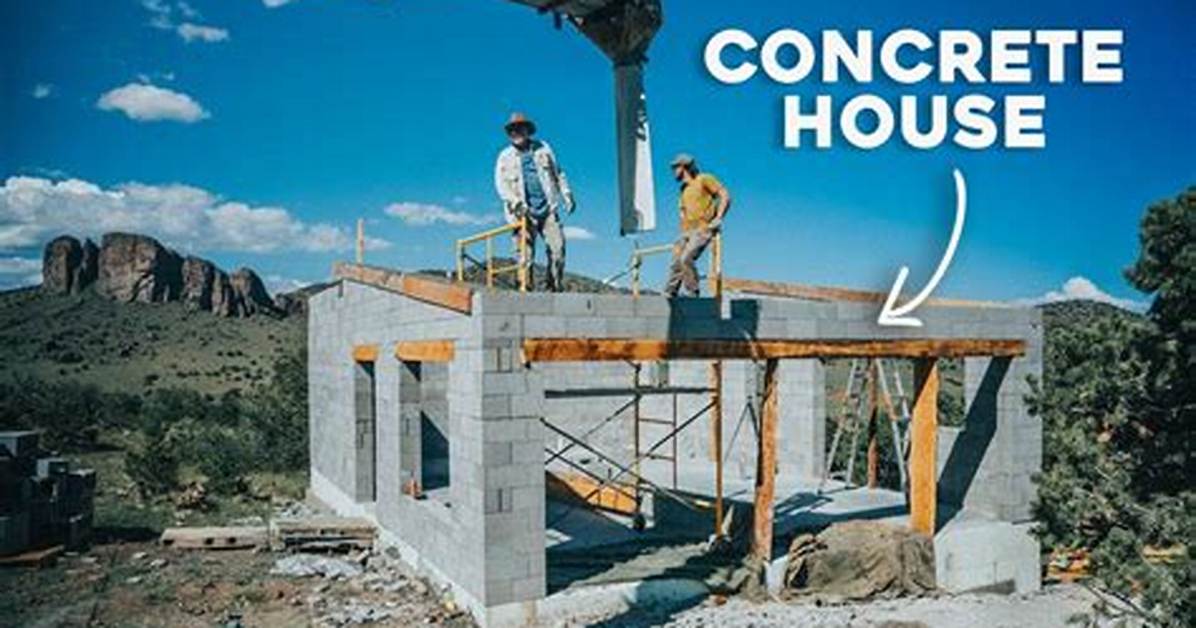 How to Build a Small Concrete Block