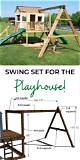 How to Build a Taller Swing Set