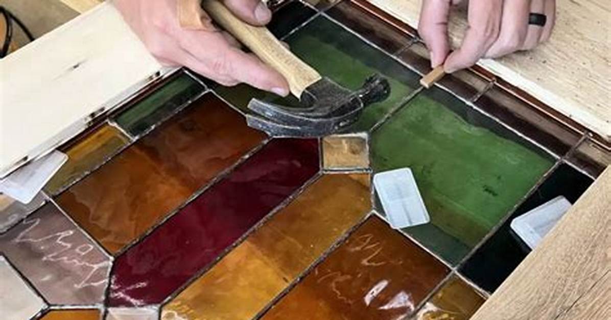 How to Build and Make a Glass-Top Desk