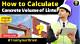 How to Calculate Concrete Lintel Volume