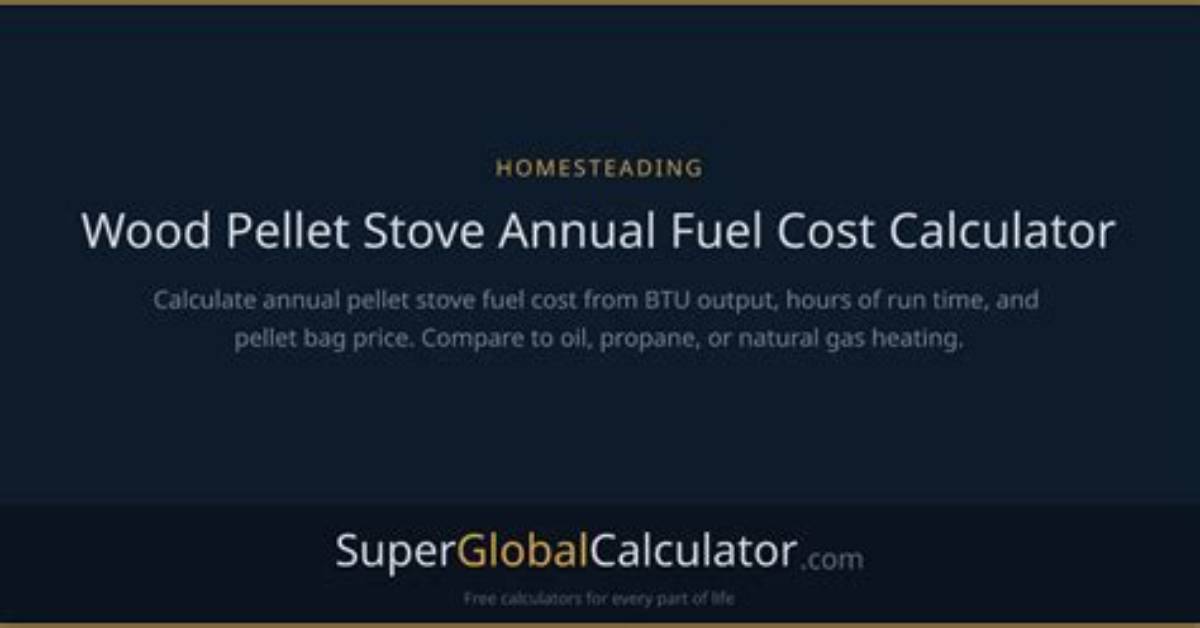 How to Calculate Wood Pellet