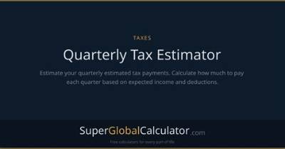 How to Calculate Your Quarterly Income Tax Payments?