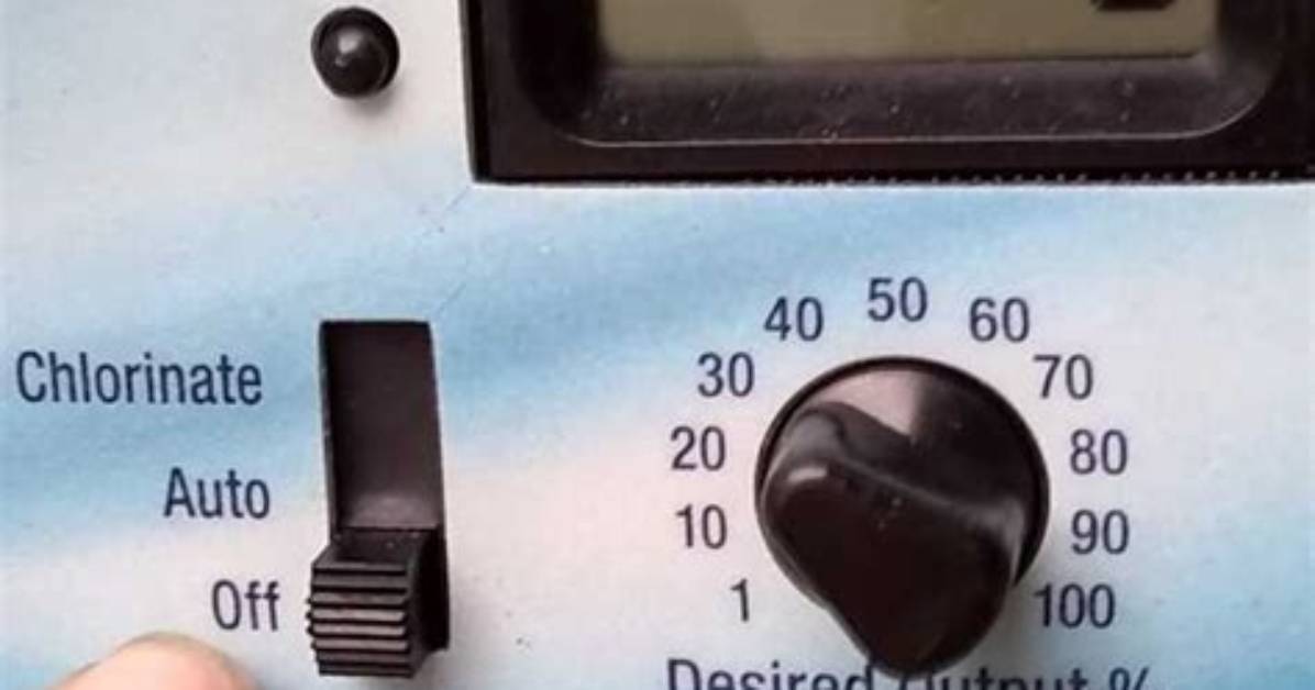 How to Calibrate an Aqua Rite Goldline Salt