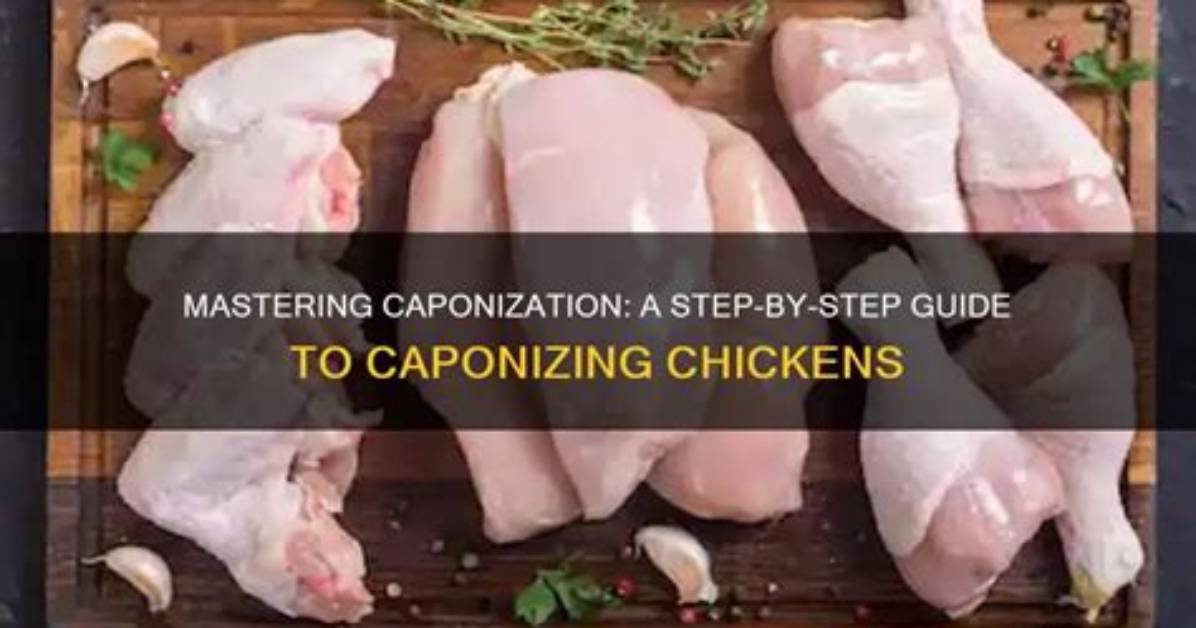 How to Caponize a Chicken?
