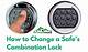 How to Change a Combination Lock on a Cash Box