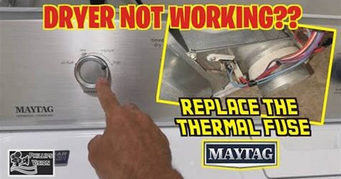 How to Change a Maytag Thermal