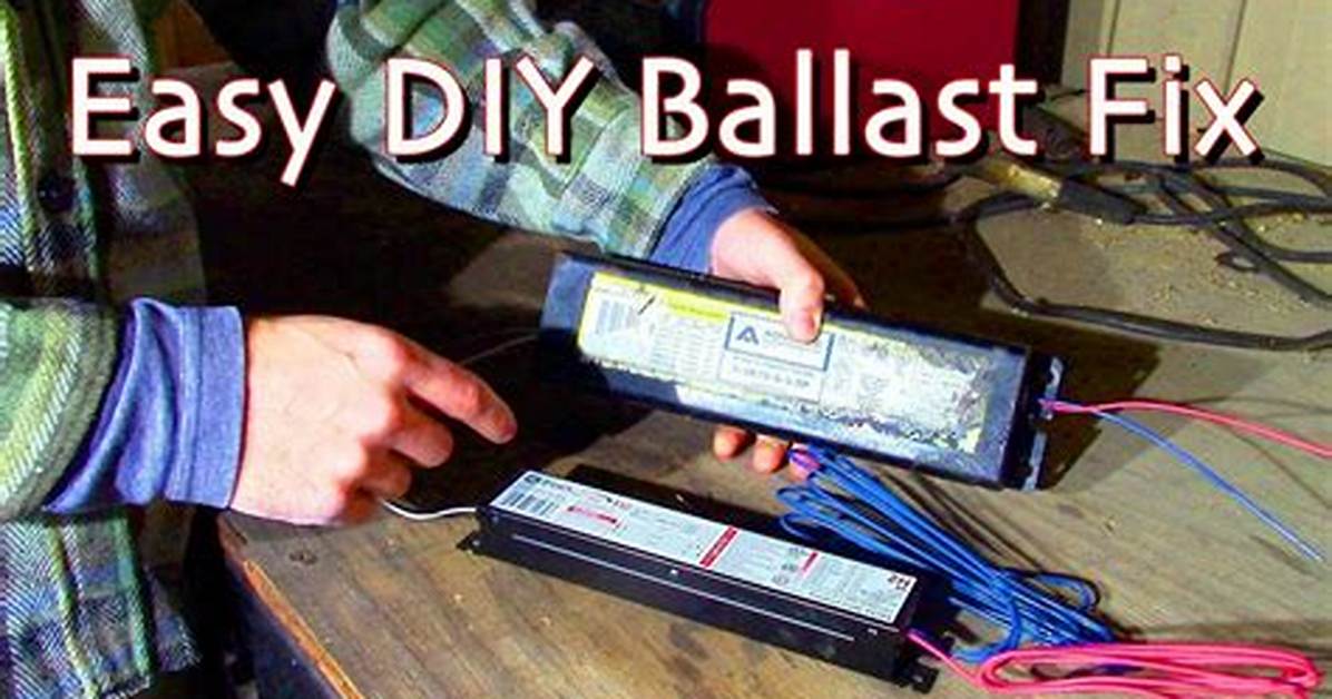 How to Change a T12 Ballast to a T8