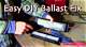 How to Change a T12 Ballast to a T8 Ballast