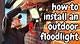 How to Change an Outside Flood Light