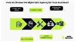 How to Choose an Seo Agency: a Comprehensive Guide for Your Business