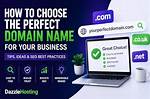 How to Choose the Perfect Domain Name Maker for Your Website