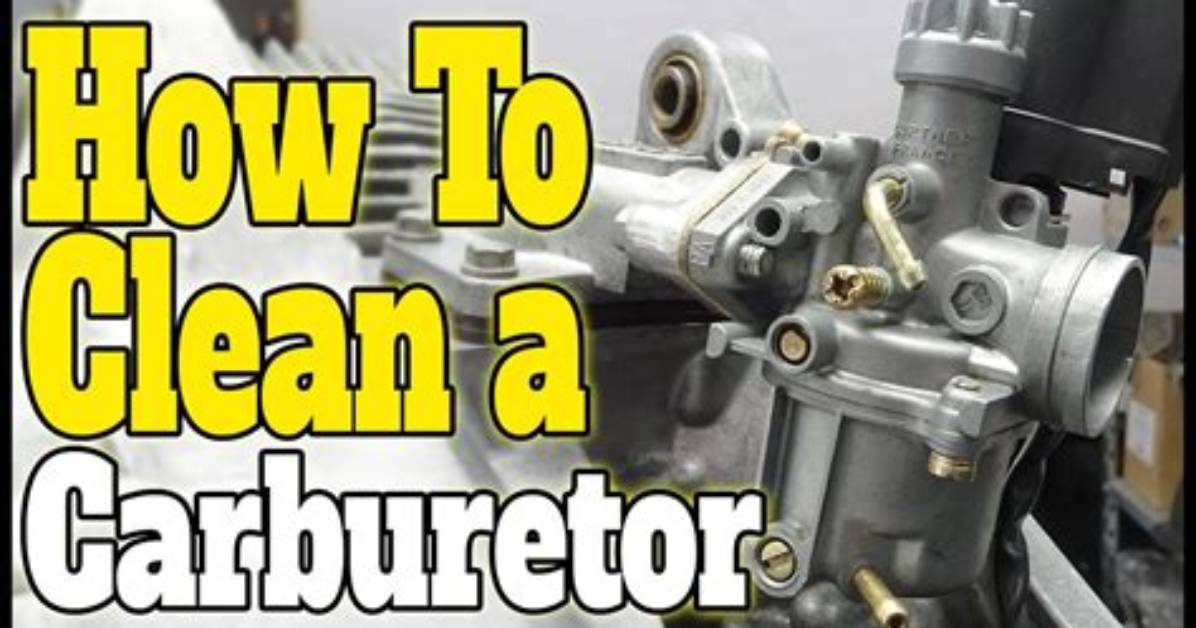How to Clean a Carburetor in a Weed