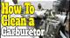 How to Clean a Carburetor in a Weed Eater