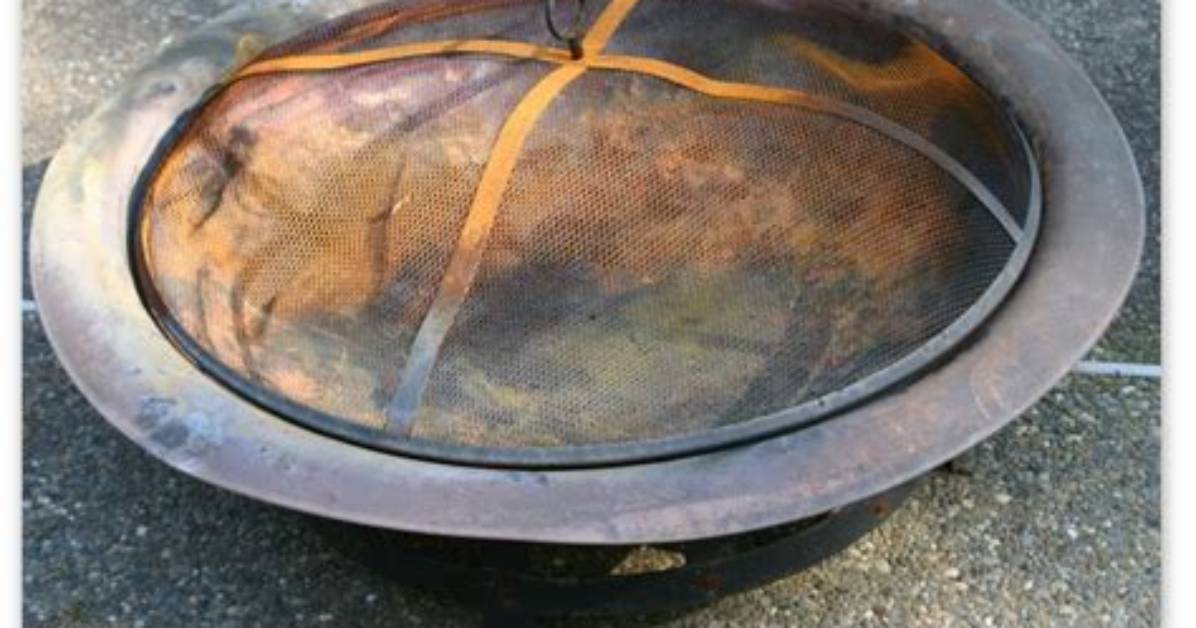 How to Clean a Copper Fire Pit