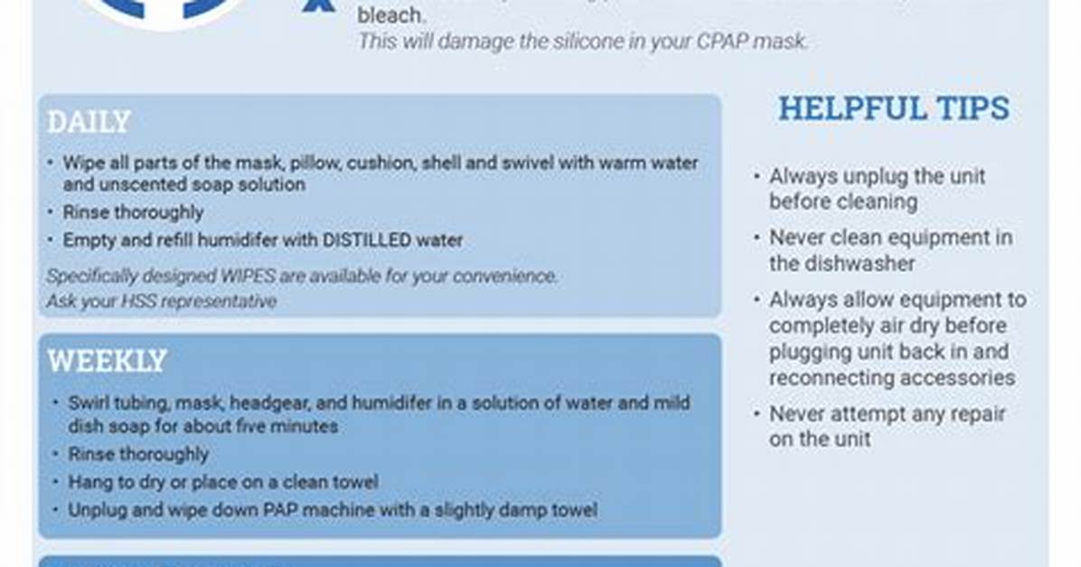 How to Clean a Cpap Humidifier That Is Growing