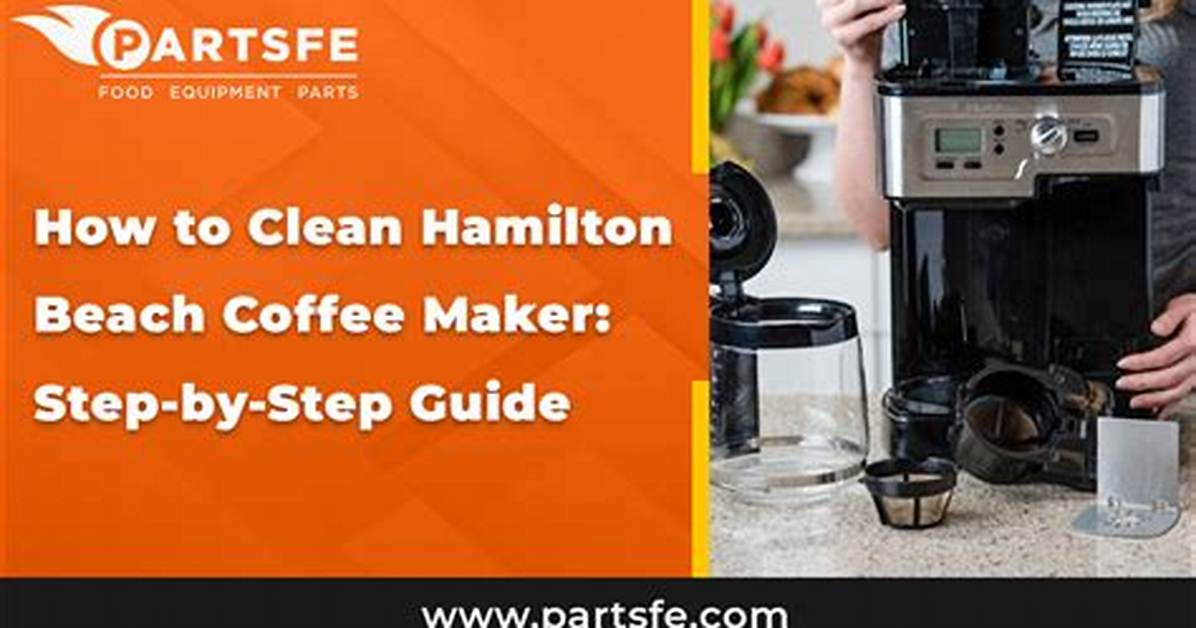 How to Clean a Hamilton Beach Coffee