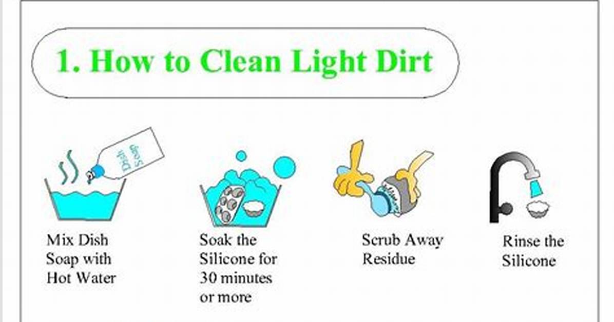 How to Clean a Silicone