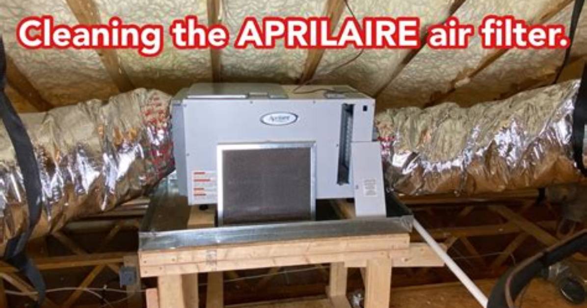 How to Clean Aprilaire