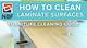 How to Clean Black Laminate Furniture