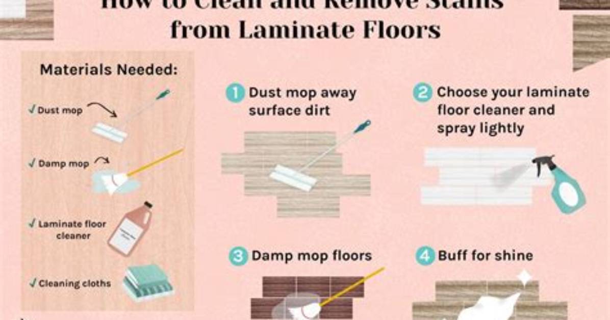 How to Clean Black Laminate
