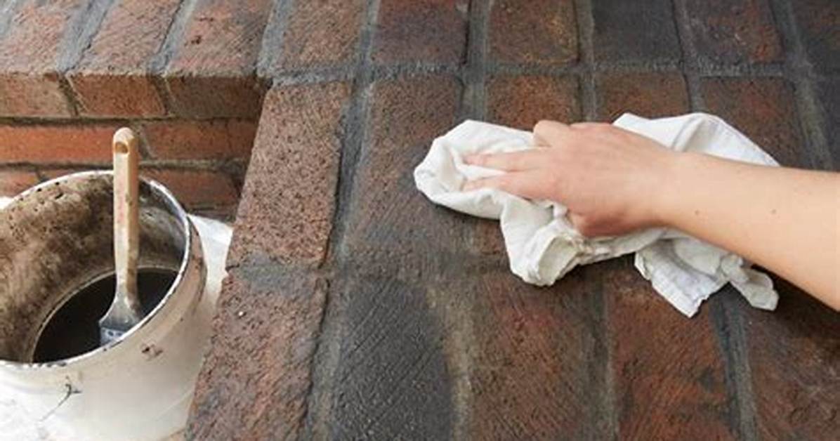 How to Clean Brick Stains