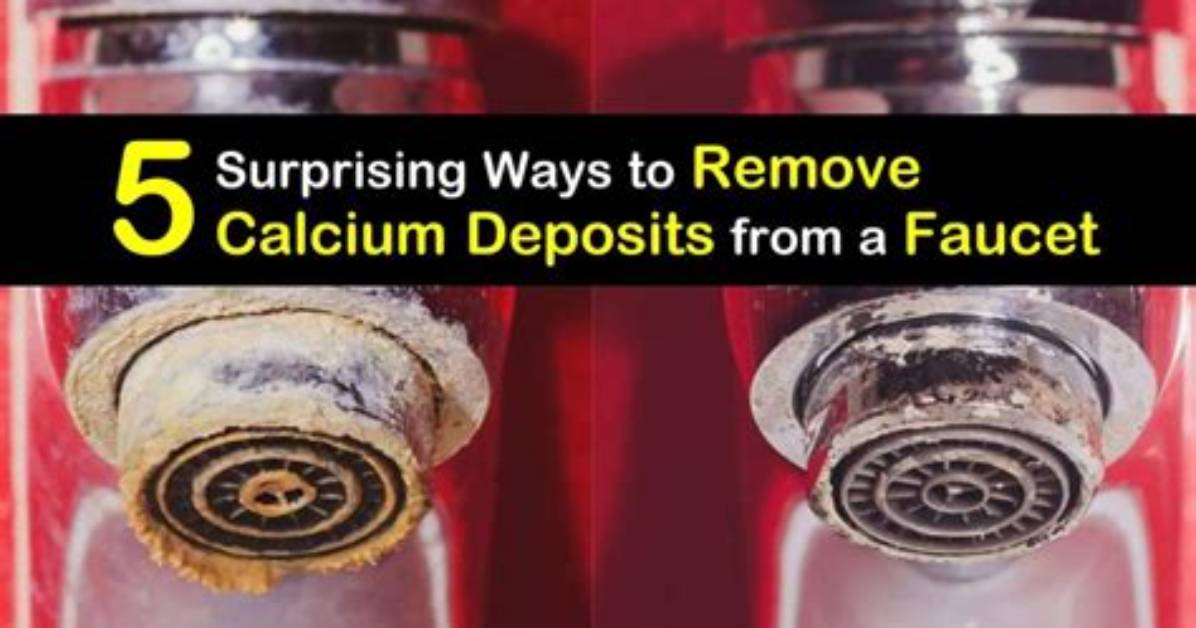 How to Clean Calcium Deposits From